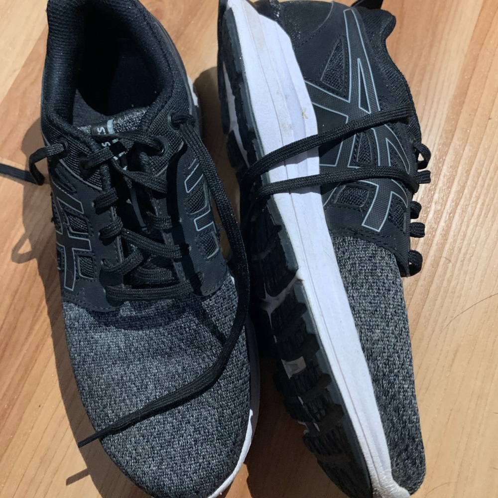 Asics Black Running Shoes